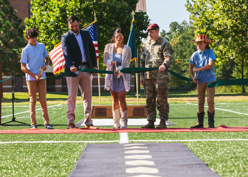 Sergeant Jack E. Stillman Field Dedication Ceremony