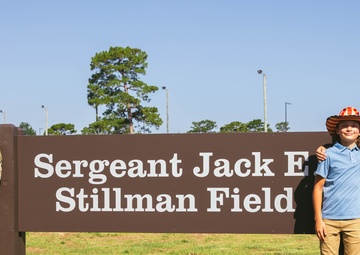 Sergeant Jack E. Stillman Field Dedication Ceremony