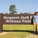 Sergeant Jack E. Stillman Field Dedication Ceremony