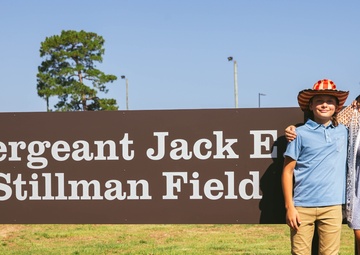Sergeant Jack E. Stillman Field Dedication Ceremony