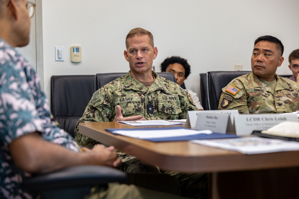 JTF-M visits Republic of Palau