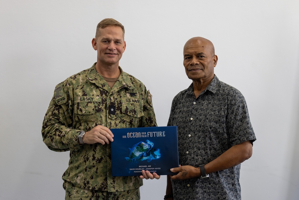 JTF-M visits Republic of Palau