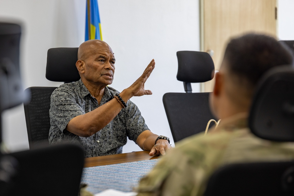 JTF-M visits Republic of Palau
