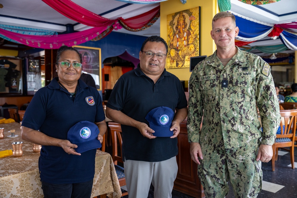 JTF-M visits Republic of Palau