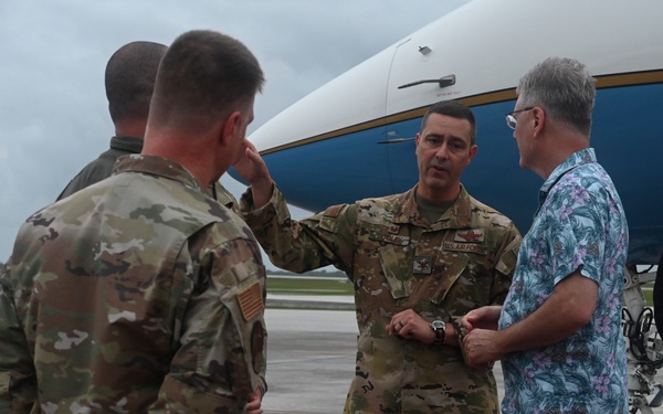 SECAF touches down at Andersen AFB
