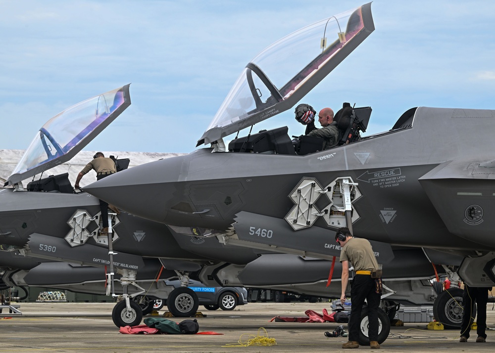 354th AEW delivers airpower rain or shine during REFORPAC 25