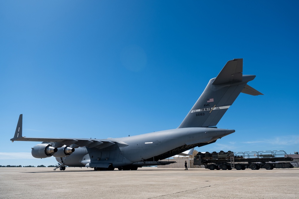 Charleston C-17s support international airdrops