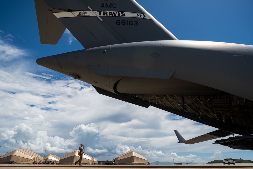 Charleston C-17s support international airdrops