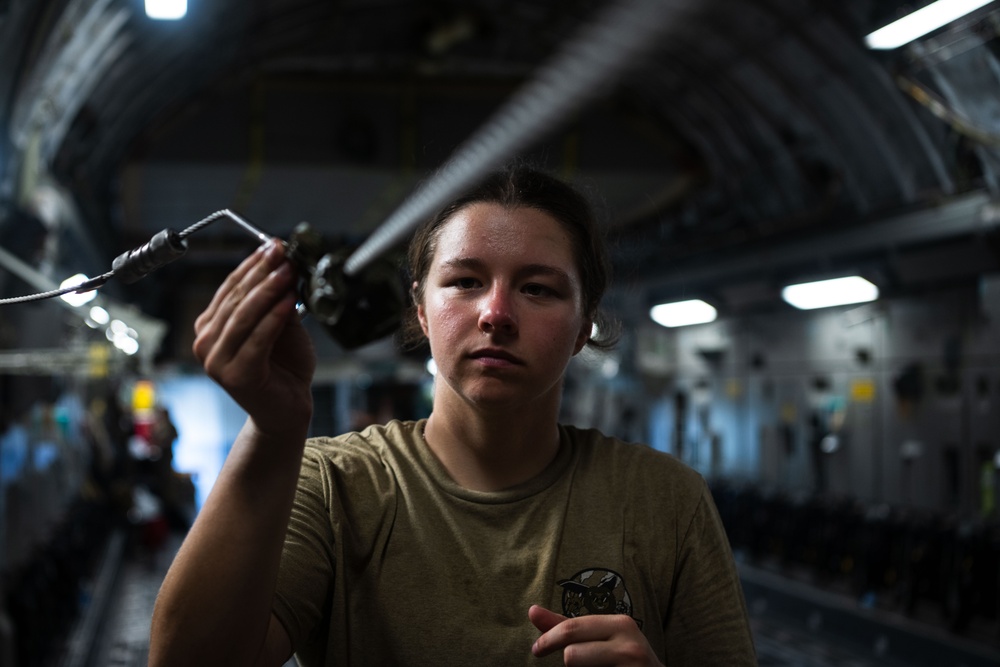 Charleston C-17s support international airdrops
