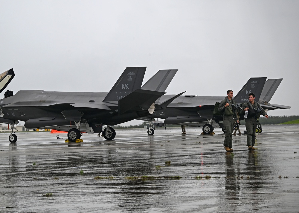 354th AEW delivers airpower rain or shine during REFORPAC 25