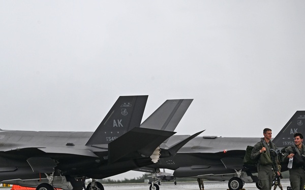 354th AEW delivers airpower rain or shine during REFORPAC 25