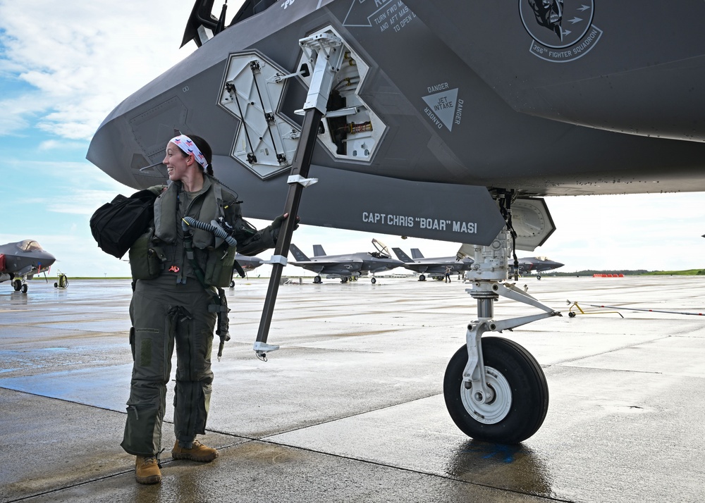 354th AEW delivers airpower rain or shine during REFORPAC 25