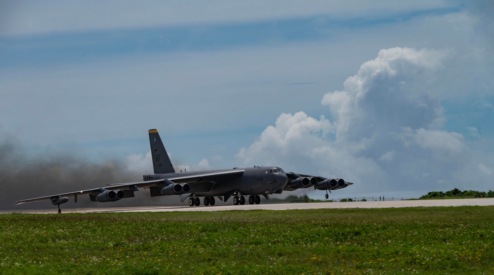 BTF25 - The 23rd Expeditionary Bomb Squadron returning home to Minot AFB