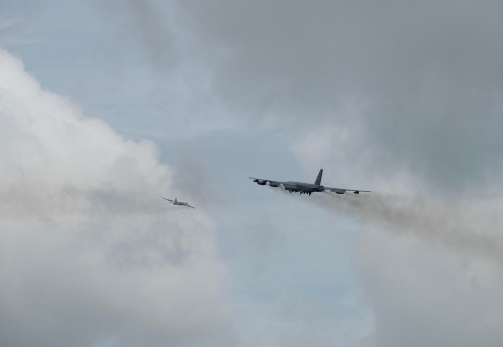 BTF25 - The 23rd Expeditionary Bomb Squadron returning home to Minot AFB