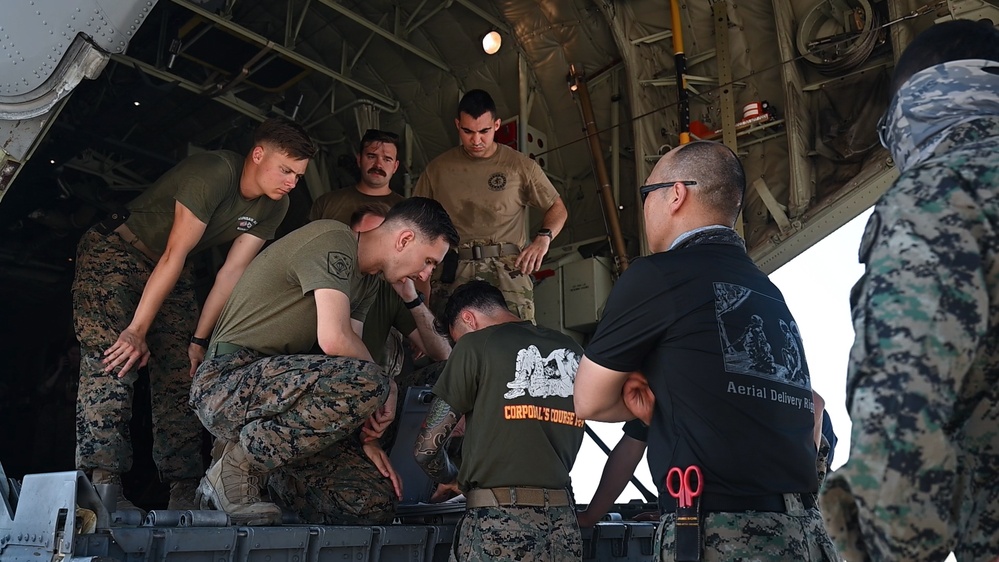 AMC supports international airdrop at Kunsan AB