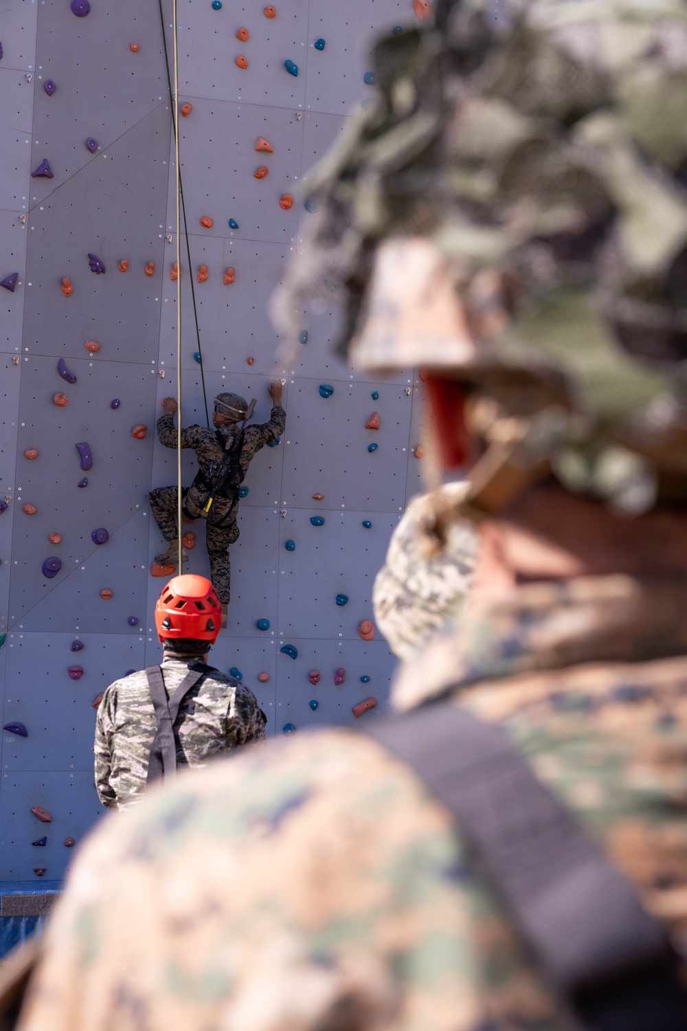 2/23 Marines and ROK Marines Joint Obstacle Course Training at KMEP 25.2