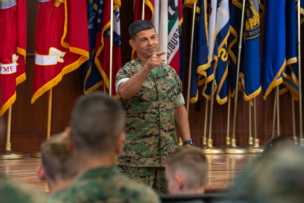 4th Marine Aircraft Wing Change of Command ceremony