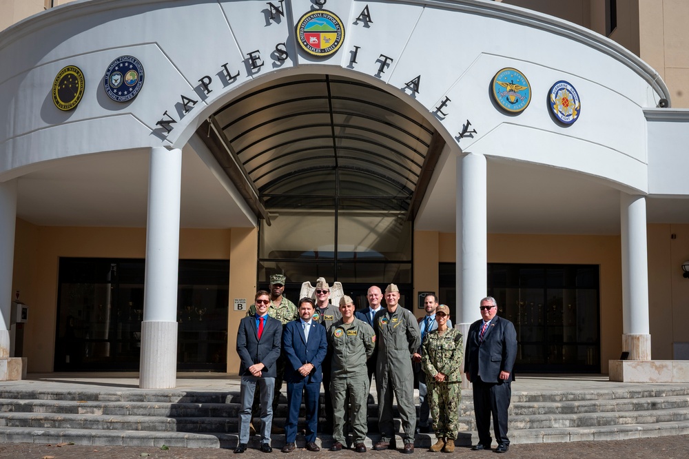 NSA Naples Welcomes New U.S. Consul General of Naples Terrence Flynn