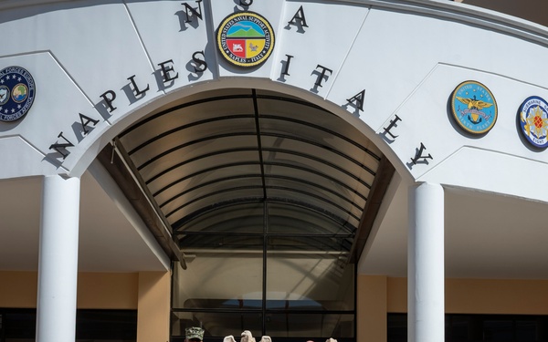 NSA Naples Welcomes New U.S. Consul General of Naples Terrence Flynn