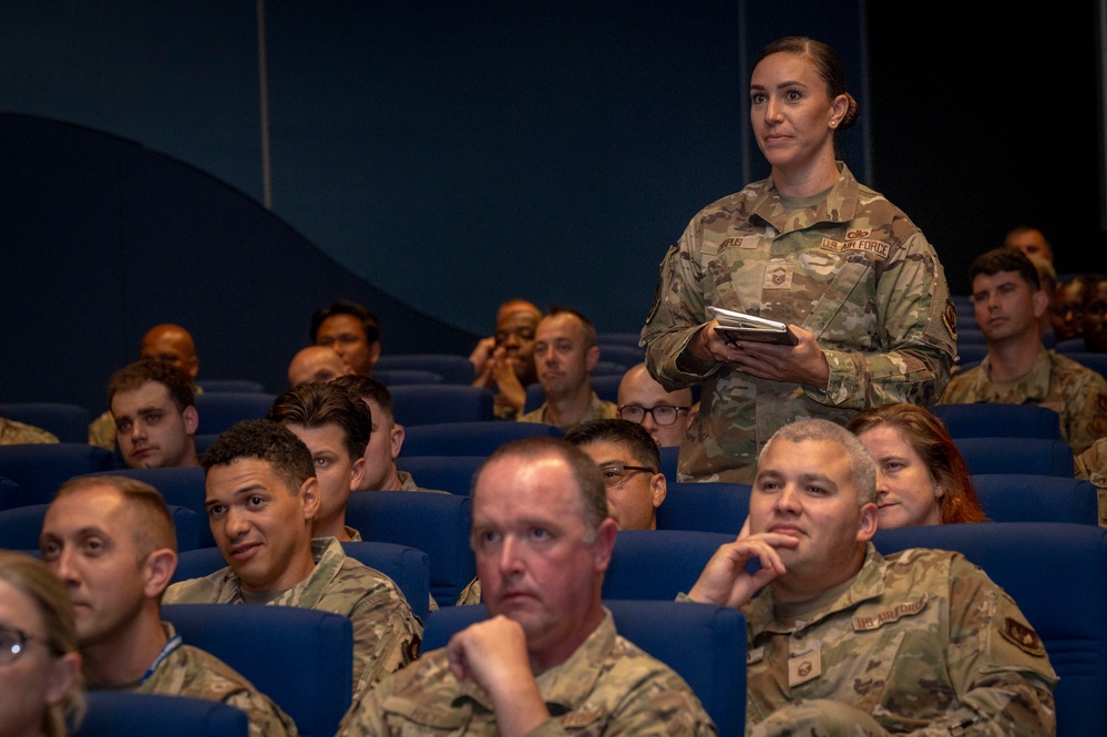 Top Enlisted Leader of the Air Force tackles DoD Priorities at Ramstein