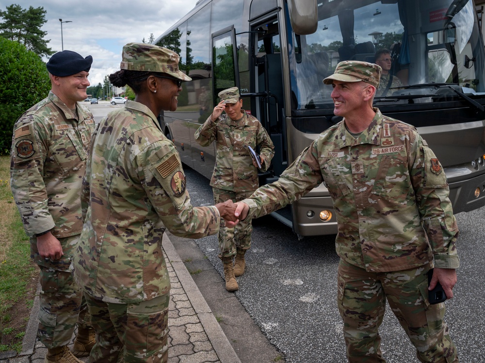 Top Enlisted Leader of the Air Force tackles DoD Priorities at Ramstein