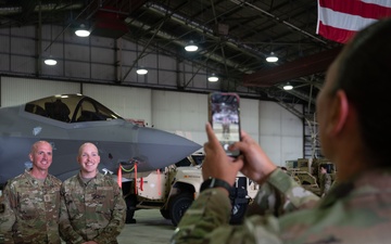 CMSAF Flosi Engages with Liberty Wing Airmen