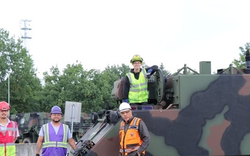 Former 1SG for AMC commanding general now APS-2 maintenance director at Dülmen