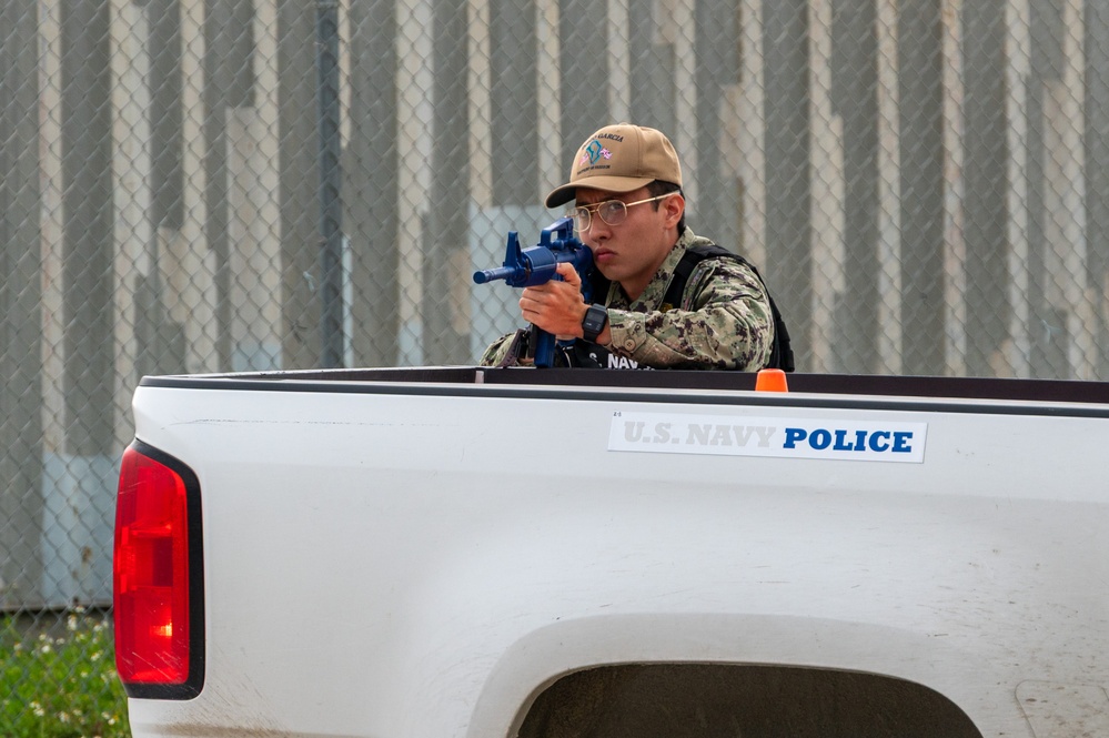 NSF Diego Garcia Participates in Citadel Pacific Active Shooter Drill