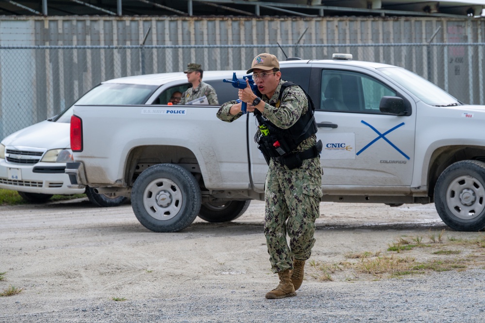NSF Diego Garcia Participates in Citadel Pacific Active Shooter Drill