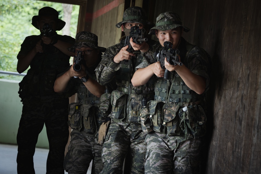 2/23 Marines teach and conduct MOUT Techniques with ROK Marines | Day 1
