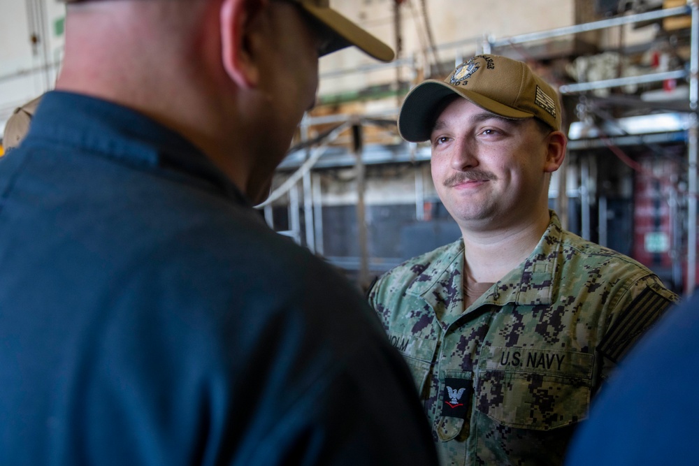 USS Kearsarge Award Ceremony