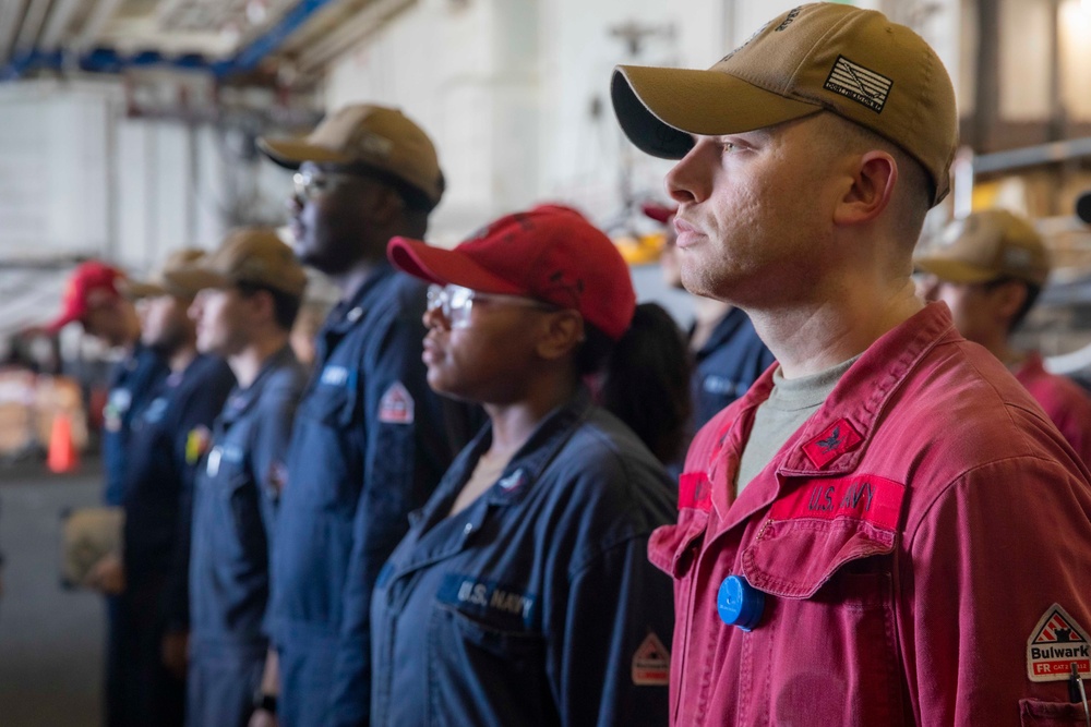 USS Kearsarge Award Ceremony