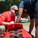 Sailors Participate in OC Spray Training