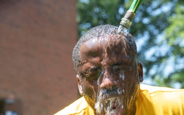 Sailors Participate in OC Spray Training