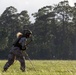 U.S. Marines with Logistics Operations School perform helicopter support team training