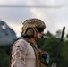 U.S. Marines with Logistics Operations School perform helicopter support team training