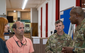 IMCOM Command Team visits USAG Wiesbaden