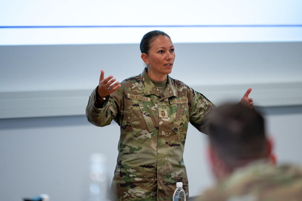 86 AW hosts 2025 USAFE-AFAFRICA First Sergeants Development Conference