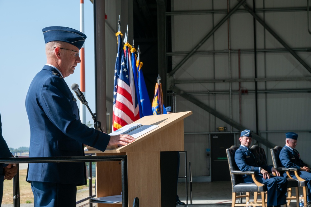 501st Combat Support Wing Change of Command 2025