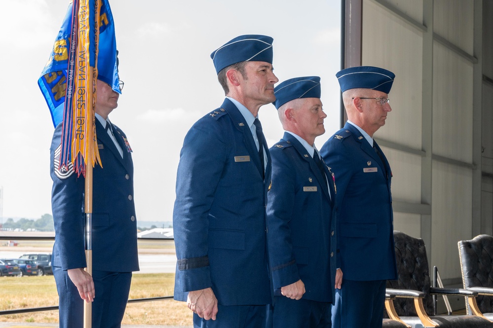 501st Combat Support Wing Change of Command 2025