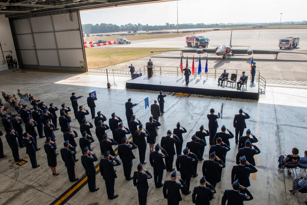 501st Combat Support Wing Change of Command 2025