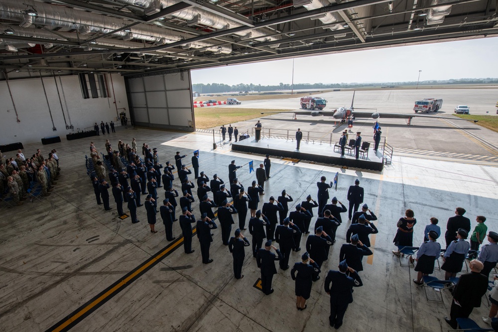 501st Combat Support Wing Change of Command 2025