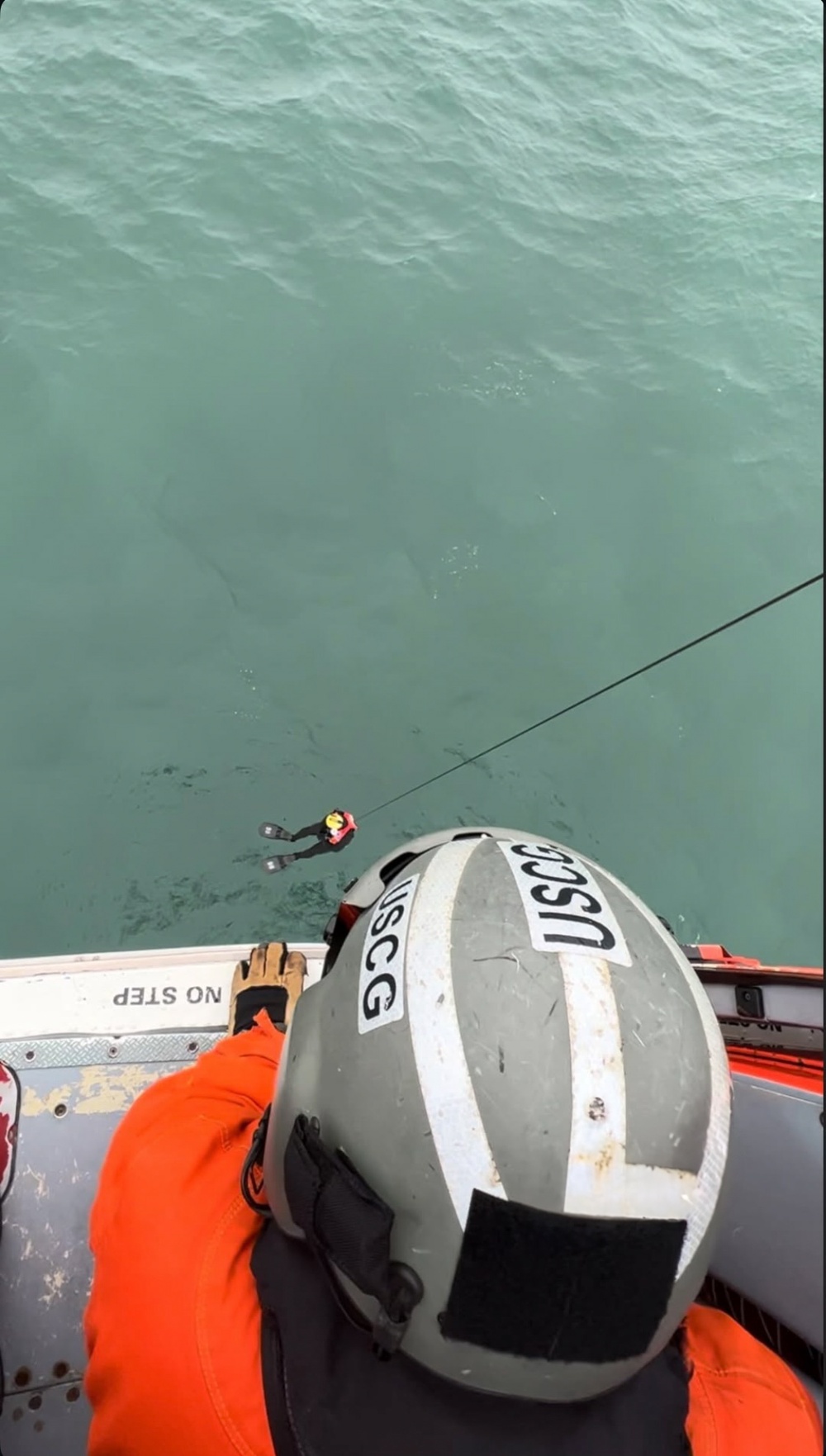Air Station Atlantic City conducts hoist operations