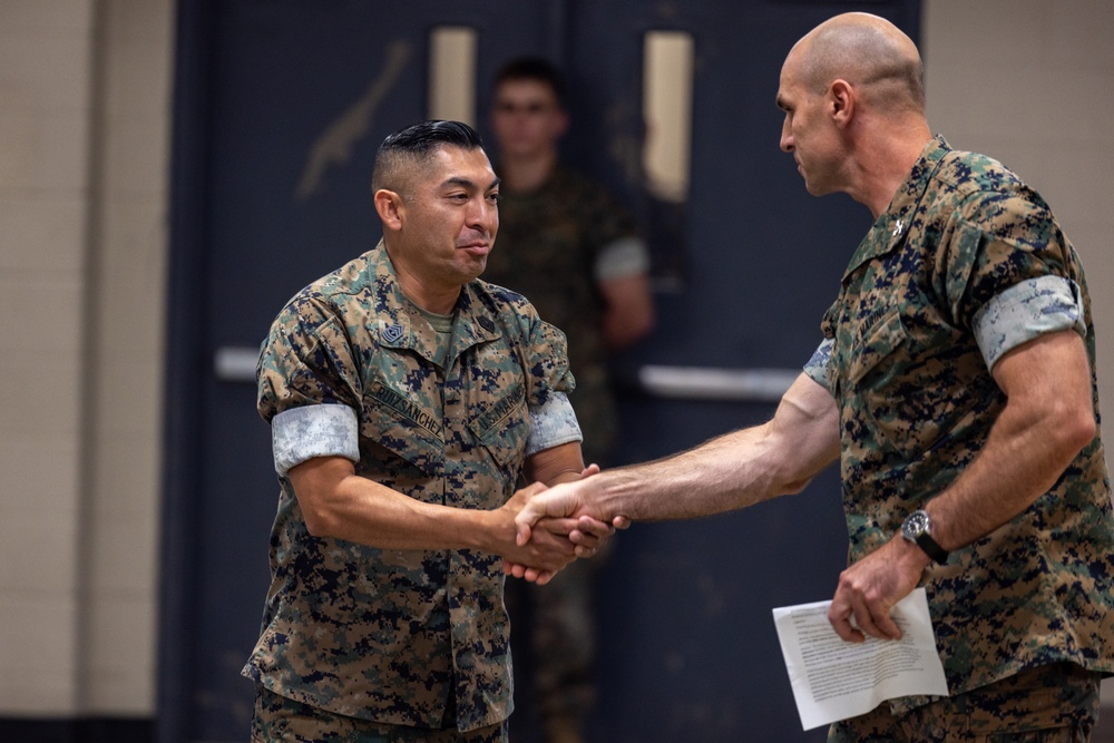 School of Infantry – East Change of Command