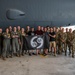 Luke Bryan band tours a B-52H at Minot Air Force Base