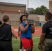 Marines lead workout at Tulsa Memorial High School