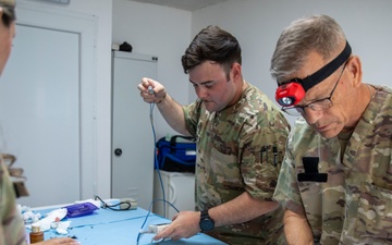 Kosovo Forces (KFOR) Regional Command-East’s Veterinary Team visits Camp Film City Kosovo to offer spay and neuter clinic