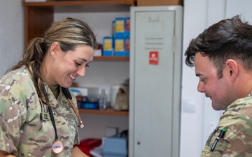 Kosovo Forces Regional Command-East’s Veterinary Team visits Camp Film City Kosovo to offer spay and neuter clinic