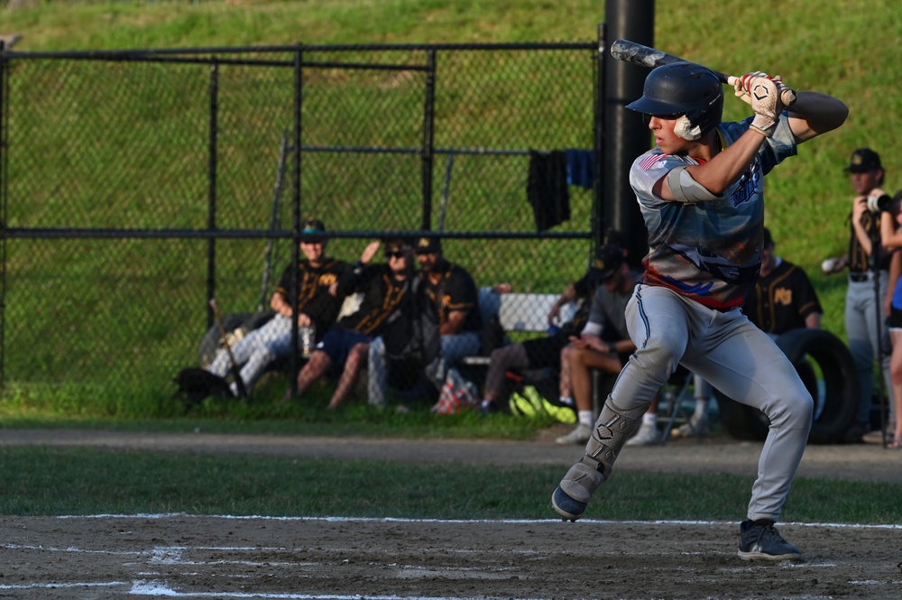 104th Fighter Wing participates in Westfield Starfires' military appreciation night