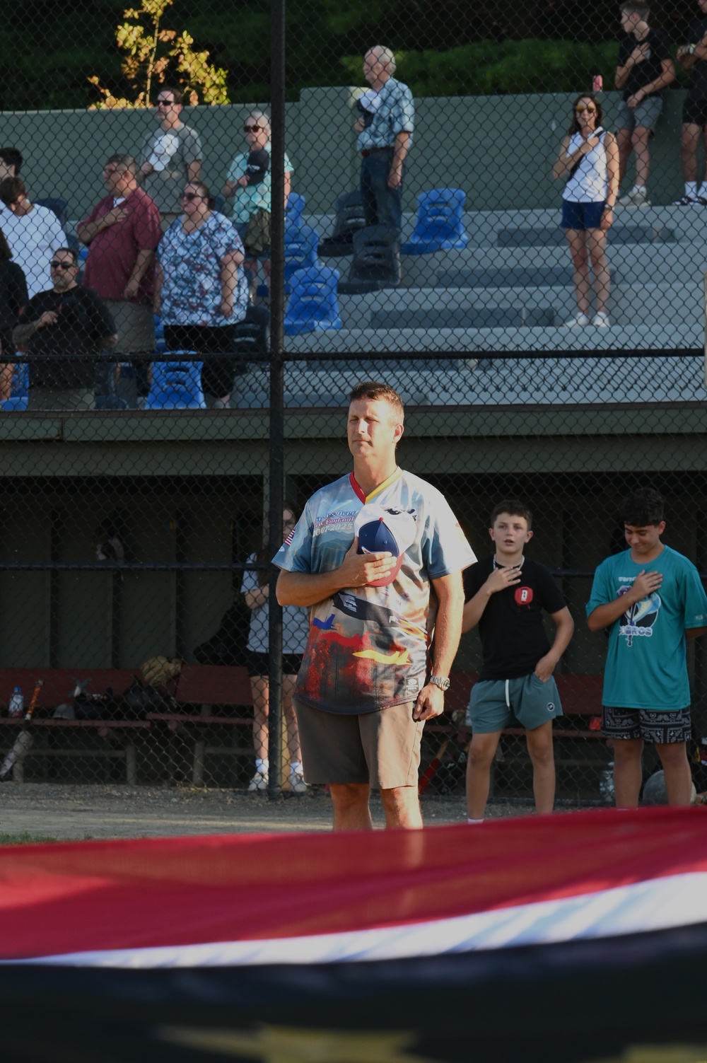 104th Fighter Wing participates in Westfield Starfires' military appreciation night